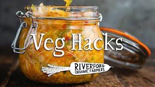 Fermented Cabbage  Sauerkraut amp Cowboy Kimchi  VEG HACKS [upl. by Hawthorn]