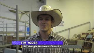 TIM YODER  World Class Auctioneer [upl. by Tizes518]