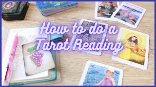 Step by step guide to how to read tarot cards  HOW TO DO A TAROT READING FOR YOURSELF [upl. by Cindra]