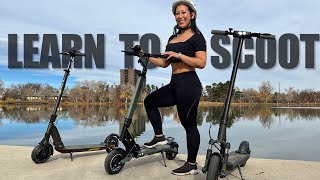 Total Beginner Learns How to Ride an Electric Scooter [upl. by Xineohp]