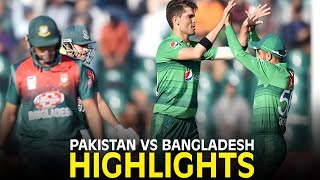 Highlights  Pakistan vs Bangladesh  PCB  M2D2U [upl. by Etnovad]