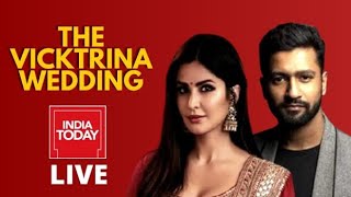 Katrina Kaif  Vicky Kaushal Wedding LIVE Updates VickTrina Wedding News Live From Rajasthan [upl. by Cecelia522]