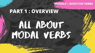 All about Modal Verbs  Defective Verbs  Auxiliary Verbs  Examples  Exercise [upl. by Kerekes]