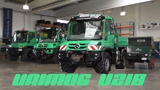 Unimog U218 Der KLEINSTE Agrarunimog  Walkaround [upl. by Fortin986]