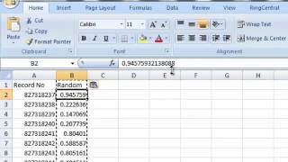 How to Create a Random Sample in Excel in 3 minutes [upl. by Willa373]