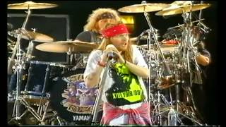 Guns n Roses  Knocking On Heavens Door Live  HD Freddie Mercury tribute 1992 [upl. by Harmon217]