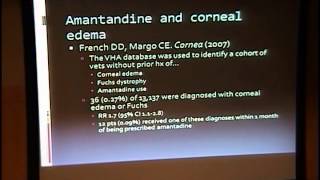 Amantadine Induced Corneal Endothelial Toxicity [upl. by Stanislaw]