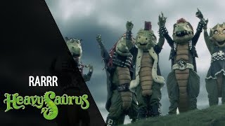 Heavysaurus  Rarrr  Dino Rock für Kinder Offizielles Musikvideo [upl. by Haneehs466]