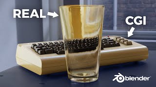 Composite CGI Element Behind Real Glass  Blender VFX Tutorial Full [upl. by Mcmath]