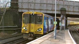 Half an Hour at 216  Birkenhead North Station 1022017  Class 507 508 terminus [upl. by Kathye]