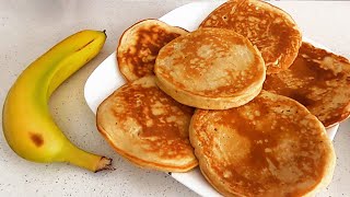 How To Make Pancakes  Easy Banana Pancakes Recipe [upl. by Eniale]