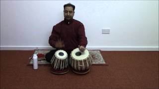 Tabla practice for beginners by Sulekh Ruparell [upl. by Kimmi]