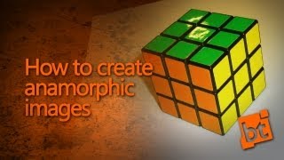 How to create anamorphic images [upl. by Aralc556]