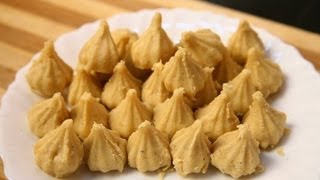 Instant Mawa Modak Recipe  Khoya Modak Recipe By Archana  खोया मोदक  Ganesh Chaturthi Bhog Recipe [upl. by Enimzaj]