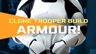 Clone Trooper Armour  Build  First Test Fit [upl. by Nbi863]