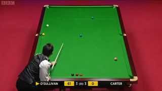 Ronnie OSullivan Historic 92 Clearance 2012 World Snooker Championship Final [upl. by Jobie]