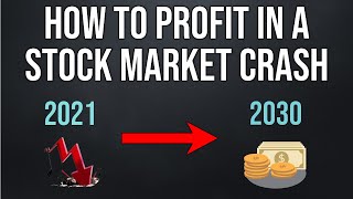 How To Profit From A Stock Market Crash For Beginners [upl. by Datnow]