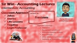 Lecture 04 Provisions Estimated Liability Intermediate Accounting [upl. by Enyedy430]