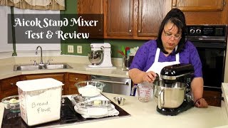 Aicok Stand Mixer Review  5 Quart Stand Mixer  Amy Learns to Cook [upl. by Starkey]