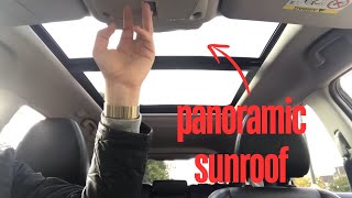 How it worksPanoramic Sunroof [upl. by Irollam]