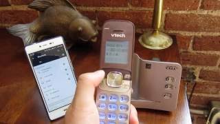 VTech Connect to Cell  How to Pair BlueTooth to Cell Phone [upl. by Netsruk833]