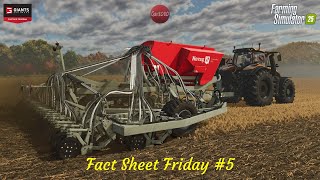 Fact Sheet Friday 5  Farming Simulator 25 [upl. by Arica]