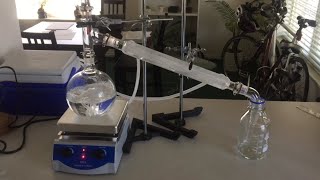 Ethanol Distillation from Yeast Sugar Wash [upl. by Debbie]