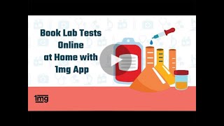 Book Lab Tests Online at Home with 1mg App [upl. by Atnovart]