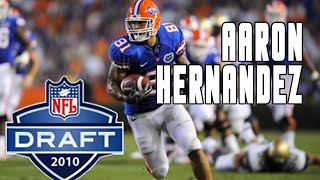 Aaron Hernandez NFL Draft Profile [upl. by Banna13]