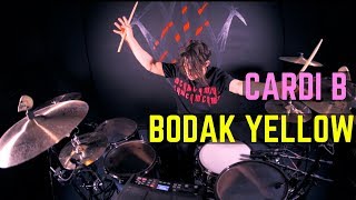 Cardi B  Bodak Yellow  Matt McGuire Drum Cover [upl. by Annerahs]