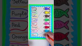 Fishy Game for Kids to Learn Colors 🐟🌈 [upl. by Sontag292]