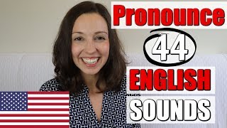 How to Pronounce ALL ENGLISH Sounds American English Lesson [upl. by Llerrat]