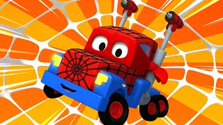 Xe tải nhện  Siêu xe tải Carl 🚚⍟ những bộ phim hoạt hình về xe tải l Vietnamese Cartoons for Kids [upl. by Sparke]