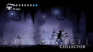 The Collector Boss Fight  Hollow Knight [upl. by Eelsel]