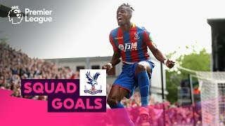 Incredible Crystal Palace Goals  Zaha Milivojevic Townsend  Squad Goals [upl. by Ajoop]