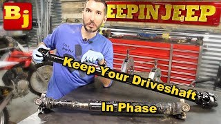 How To Phase a Driveshaft [upl. by Eeima]