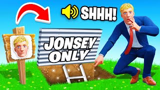 I Went UNDERCOVER in a JONESY ONLY Tournament Fortnite [upl. by Pine82]