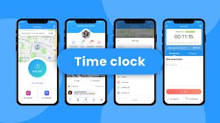 Connecteam  The Worlds Best Employee Time Clock App [upl. by Folger]