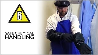 Safe Chemical Handling  Lab Safety Video Part 5 [upl. by Berget]