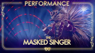 Hedgehog Performs Sias Chandelier  Season 1 Ep7  The Masked Singer UK [upl. by Esoj]