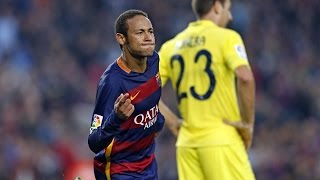 Neymar’s wonder goal against Villarreal  Puskas Award candidate 2016 [upl. by Edie]