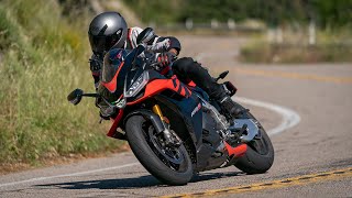 2021 Aprilia RSV4 Factory Review  MC Commute [upl. by Shamma213]