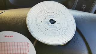 How to use an old Analogue Tachograph [upl. by Patti]