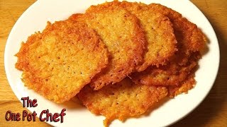 Quick Tips Parmesan Crisps  One Pot Chef [upl. by Miguel]