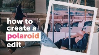 Make a Polaroid Edit with PicsArt  PicsArt Tutorial [upl. by Netsoj137]