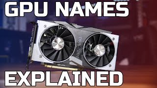 GPU Names Explained  RTX GTX RX [upl. by Maziar]