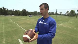 The Drop  How to Punt a Football Series by IMG Academy Football 2 of 5 [upl. by Navillus]