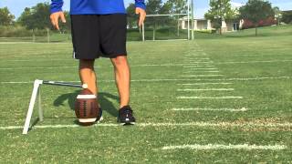 How to Kick a Field Goal Series by IMG Academy Football 1 of 5 [upl. by Adnuhsar]