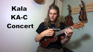 Kala Ukulele Comparison KAS KAC KAT sound samples [upl. by Cohin]