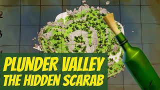 Plunder valley The hidden scarab on the North East shore  Sea of Thieves [upl. by Odie826]